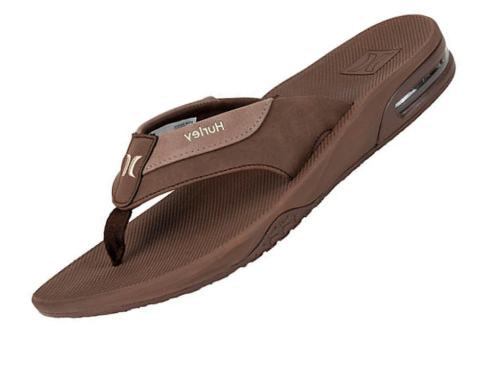Hurley Men's Flip Flops, Brown
